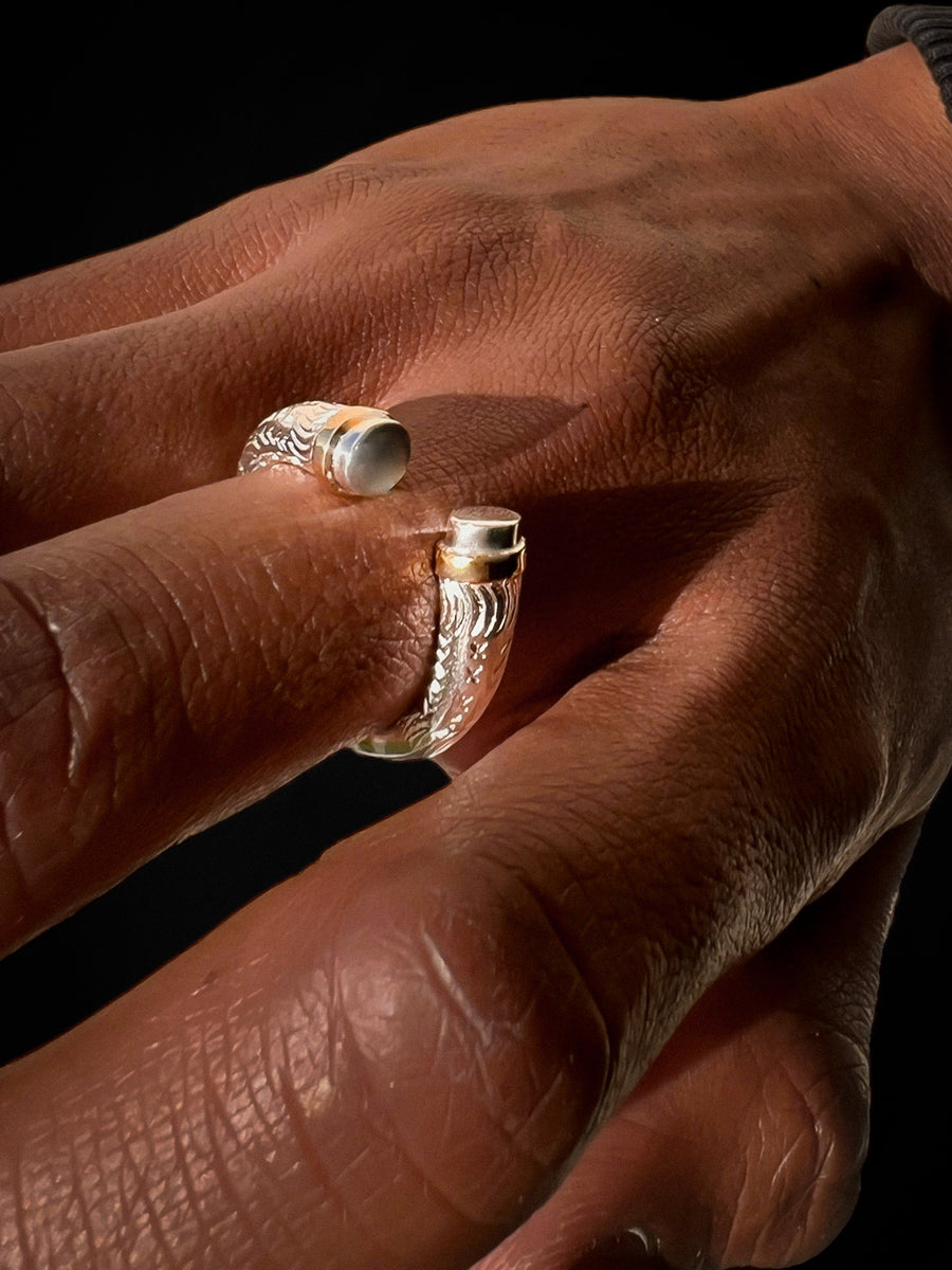 Bague Or 18k 3.45grs Diamants 0.28crt no 52 - Bijoux occasion Bague Or 18k 3.45grs Diamants 0.28crt no 52 - Bijoux occasion
