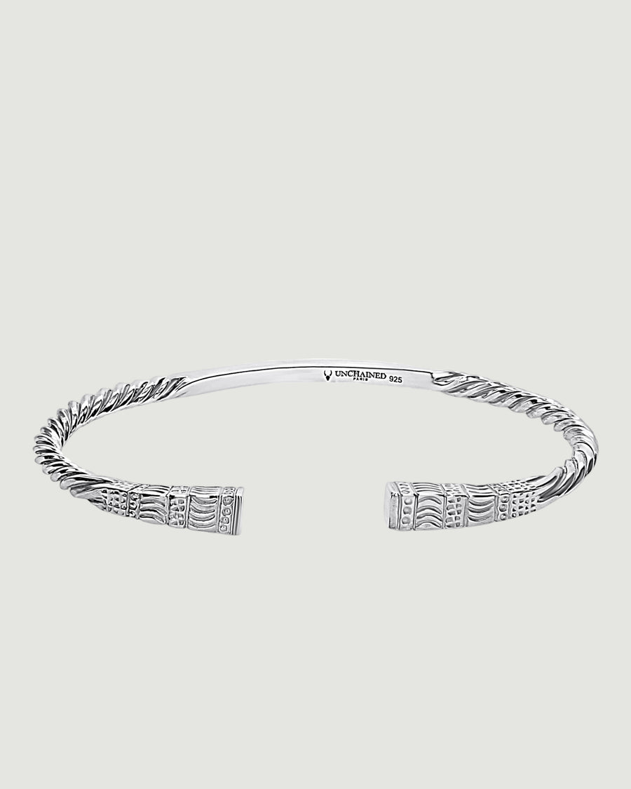 LANTO - torsadé - bracelet en argent 925